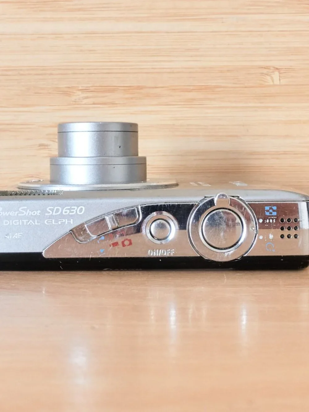 Canon PowerShot SD630 Digital ELPH 6.0MP Camera Silver 3x Zoom Tested - Picture 5 of 12